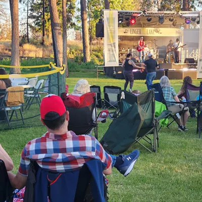 Image: Linger at the Lake Concert Series in Medical Lake, WA