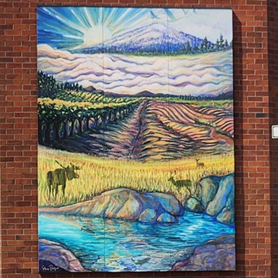 Image: Local artists beautify downtown Spokane, Spokane County Library District awarded; plus, new music!