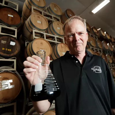 Image: Local entrepreneur Cal Larson is trying to change barrel aging and save old-growth forests