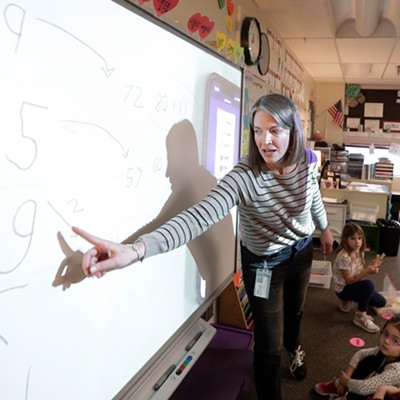 Local math teachers show their students how much fun the language of the cosmos truly is