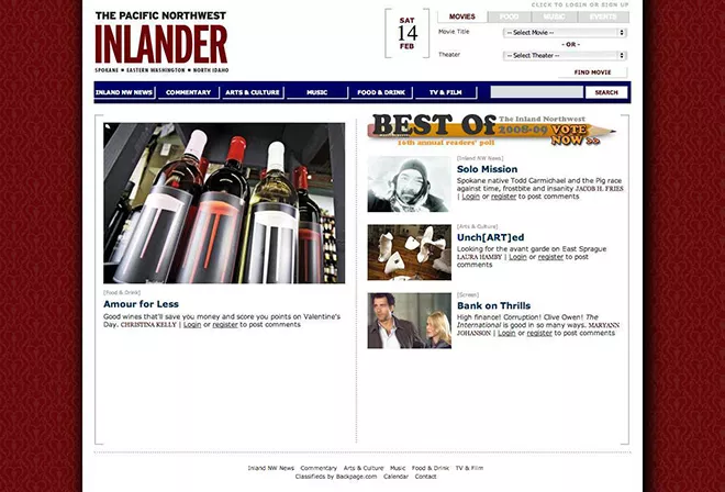 Looking back on the evolution of Inlander.com