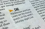 Macklemore and Ryan Lewis on SNL, too
