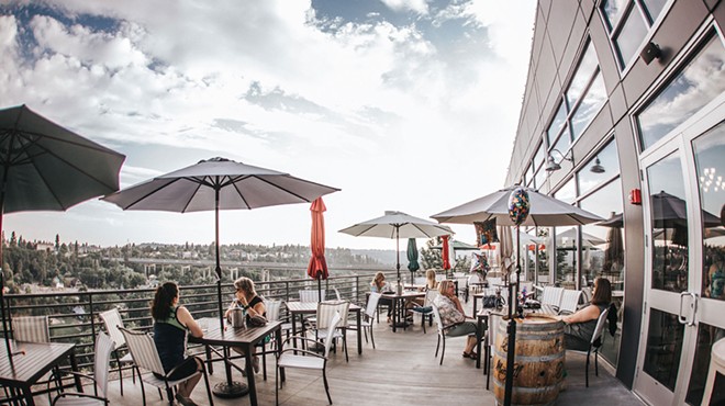 Maryhill Winery offers regional wines and broad vistas from its perch in Kendall Yards