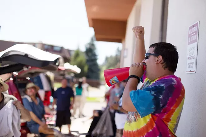 Scenes from the first day of legal recreational marijuana in Spokane