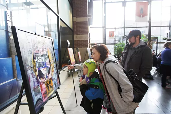 Photos: A candlelight vigil for Human Trafficking Awareness Day