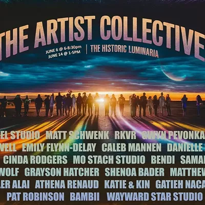 Image: Moeckel Studio's June First Friday with the Artist Collective