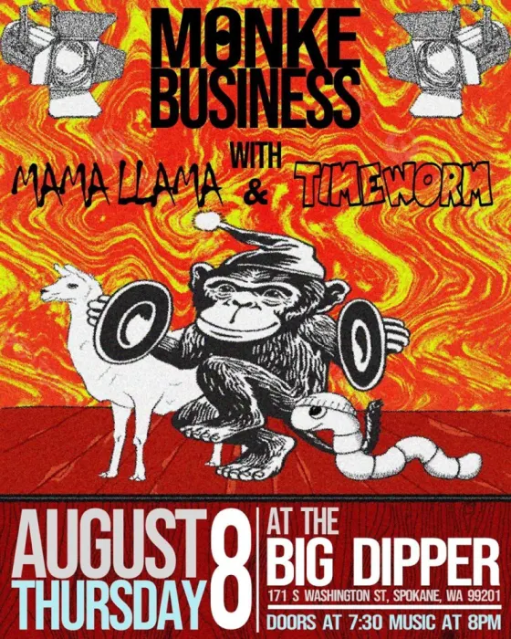 Image: Monke Business, Mama Llama, Timeworm