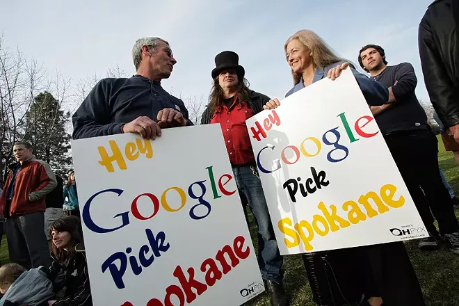 More pics from the Google rally