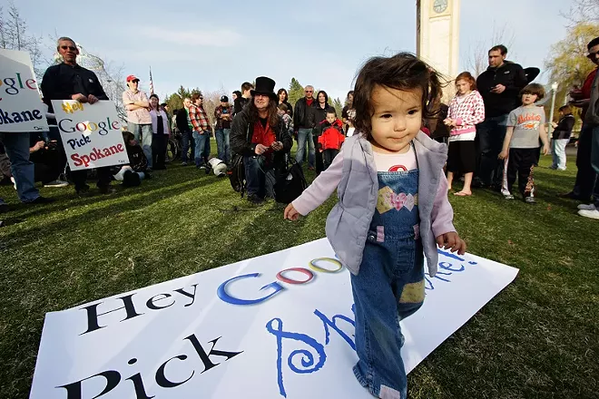 More pics from the Google rally