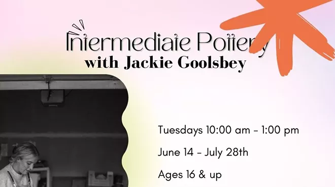 Image: Morning Intermediate Pottery with Jackie Goolsbey