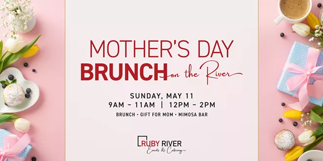 Mother's Day Brunch on the River. Sunday, May 11