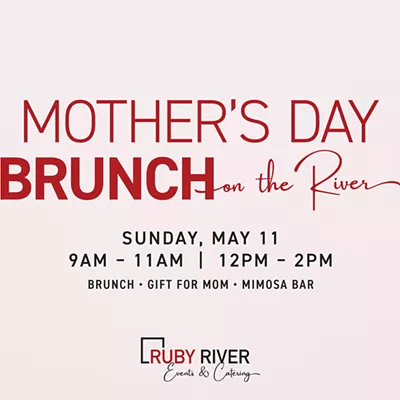 Image: Mother's Day Brunch on the River. Sunday, May 11