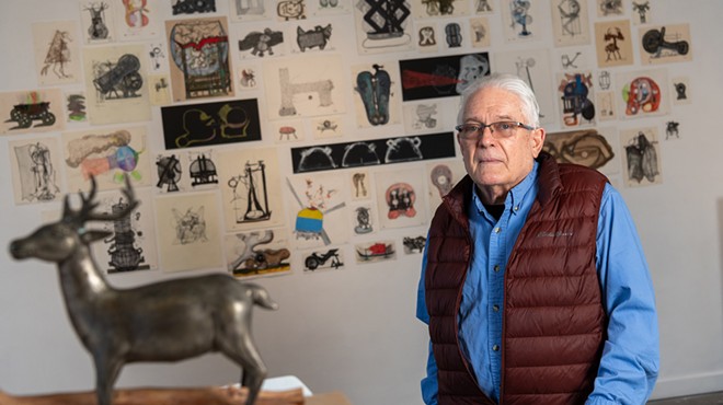 Multidimensional artist Dick Schindler shares 20 years of art in new exhibit at Kolva-Sullivan Gallery