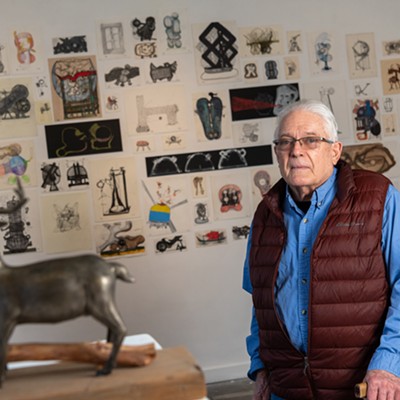 Multidimensional artist Dick Schindler shares 20 years of art in new exhibit at Kolva-Sullivan Gallery
