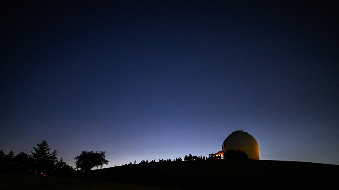 Image: Music for Observations pairs live electronic music with stargazing at WSU's Jewett Observatory