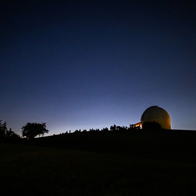 Image: Music for Observations pairs live electronic music with stargazing at WSU's Jewett Observatory