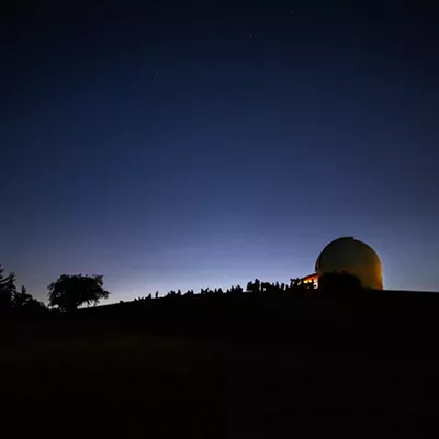 Image: Music for Observations pairs live electronic music with stargazing at WSU's Jewett Observatory