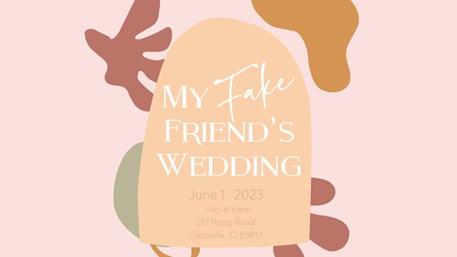 Save the Date - My Fake Friend's Wedding