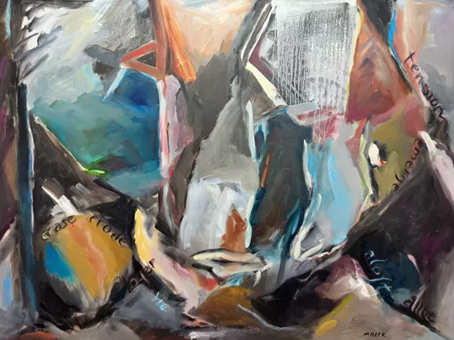 "Erase... Erode" oil