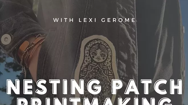 Image: Nesting Doll Patch Printmaking