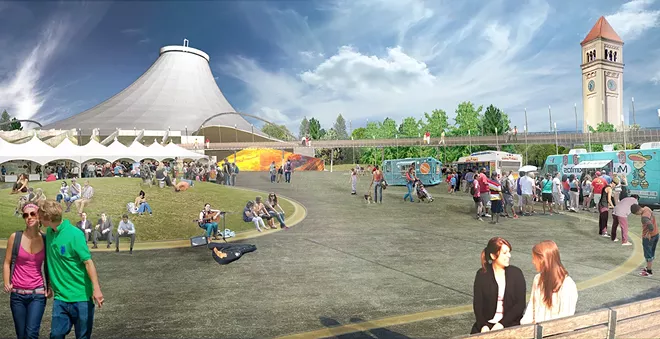 New design concepts for the Riverfront Park master plan