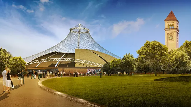 New design concepts for the Riverfront Park master plan