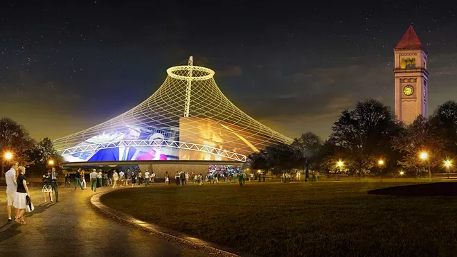 New design concepts for the Riverfront Park master plan