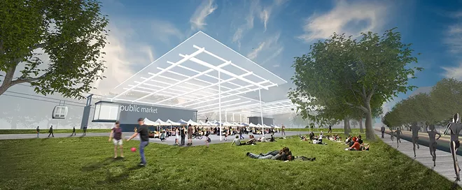 New design concepts for the Riverfront Park master plan