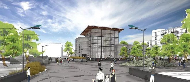 New design concepts for the Riverfront Park master plan