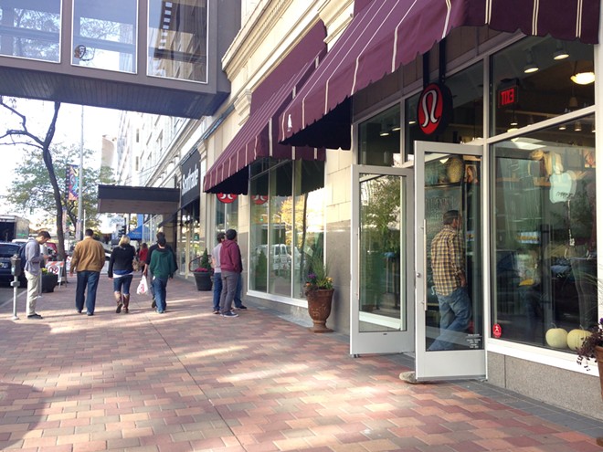 New lululemon store opens downtown