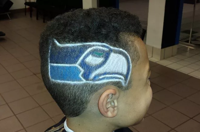 Skittles portraits and other signs of Seahawk fever