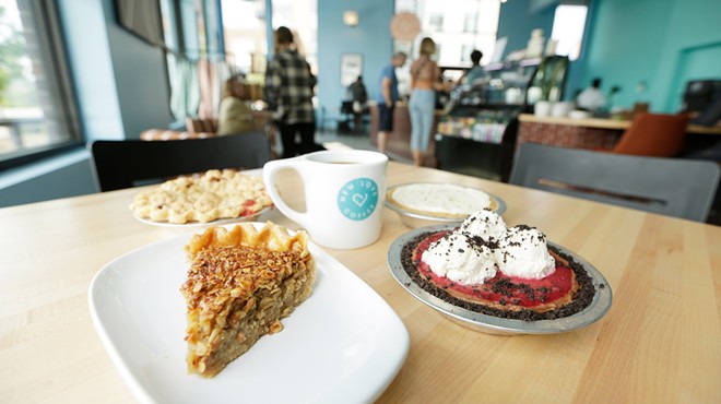 Image: New Love Coffee and Bean & Pie unite for a cheerful new community hub in Kendall Yards' east end