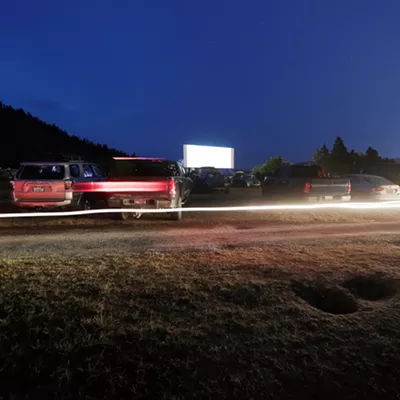 Image: New owners are reviving Colville's historic Auto-Vue theatre, Eastern Washington's only drive-in screen