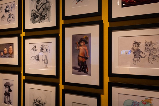 Image: DreamWorks Animation exhibit opens at the MAC