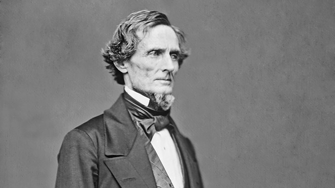 One other former president was indicted, but Jefferson Davis' legal team was able to delay judgment just long enough