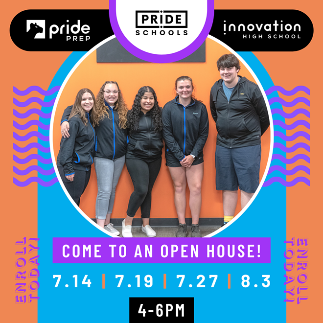 Visit an Open House night at PRIDE Schools!