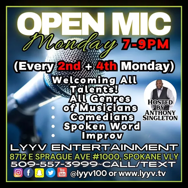 Open Mic Monday Hosted By Anthony Singleton