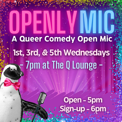 Image: Openly Mic: A Queer Comedy Open Mic