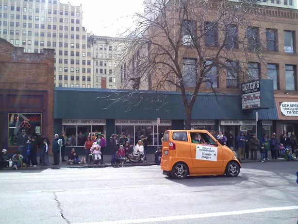 Our favorite image from Saturday's St. Paddy's Day Parade