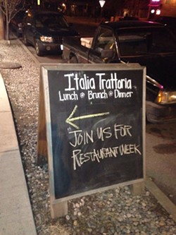 Out for Inlander Restaurant Week: At Italia Trattoria with Ben Stuckart