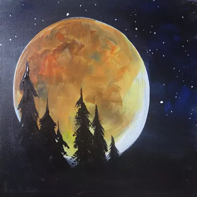 Image: Paint Harvest Moon on October 15th