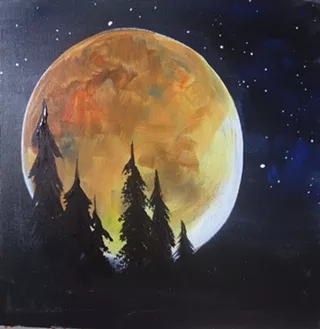 Image: Paint and Sip: Harvest Moon