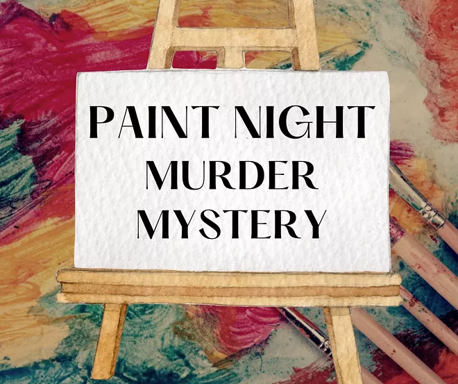 Paint Night Murder Mystery