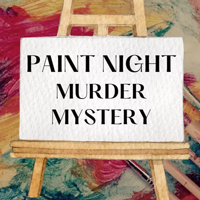 Image: Paint Night Murder Mystery