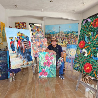 Painter Benedicto Ixtamer shares scenes of life in Guatemala for Community Building exhibition
