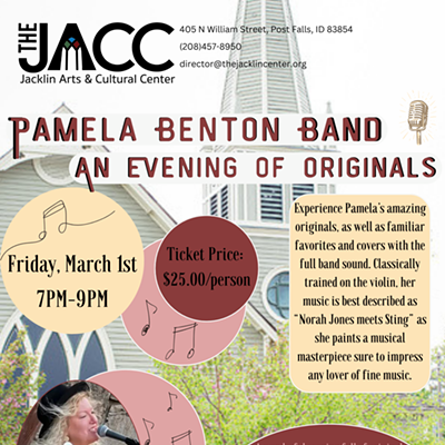 Pamela Benton Band: An Evening of Originals