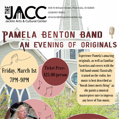 Image: Pamela Benton Band: An Evening of Originals