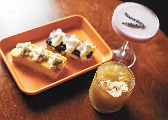 Treat yourself at Patera with a non-alcoholic libation or vegan tart.