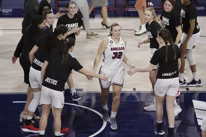 Image: Pepperdine vs. Gonzaga Basketball 2/25/21