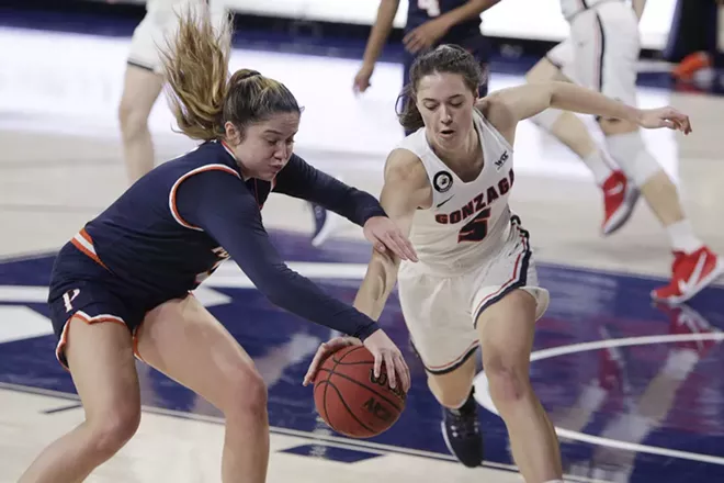 Image: Pepperdine vs. Gonzaga Basketball 2/25/21